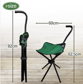 ステッキチェアのおすすめ６選 携帯椅子になる杖一脚から三脚タイプそろってます 人気アイテムの感想を綴ってます